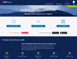 NVEnergy New Construction How It Works Page
