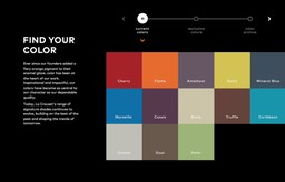 Le Creuset's unique and beautiful new color picker